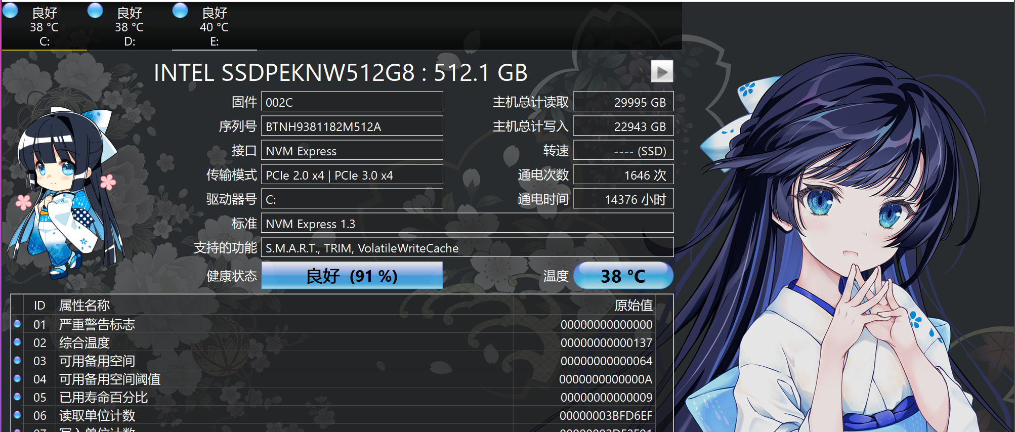 数据丢失悔之晚矣!让卡哇伊小姐姐好好保护你的硬盘吧